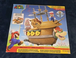 Super Mario Deluxe Bowser’s Airship Playset 40429 Neu Sealed - Bild 1 von 6