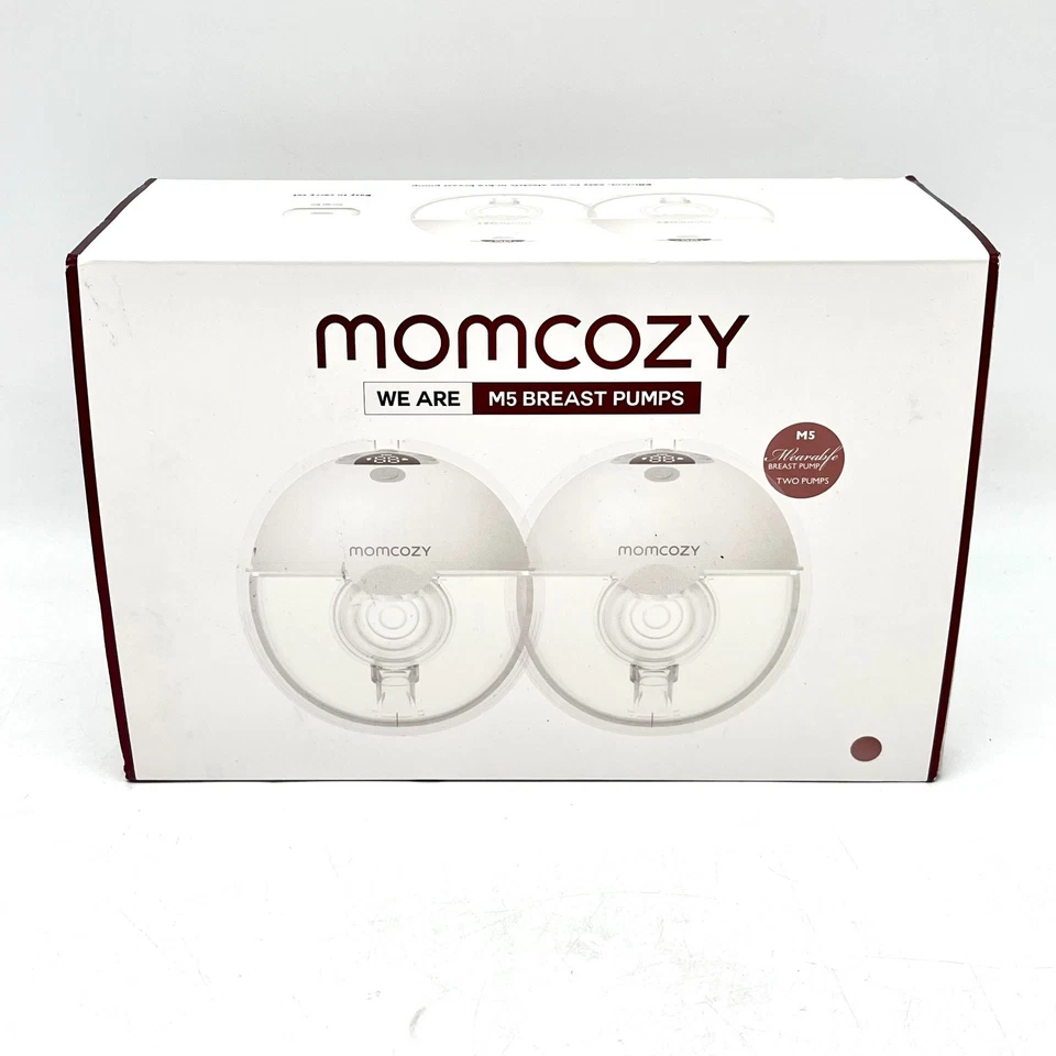 Momcozy M5 Wearable Hands Free Rechargeable Breast Pumps - See details - Image 1 of 4