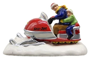 Department 56 Village Accessories Sno-Jet Snowmobile Figur Weihnachten #51594 - Bild 1 von 10