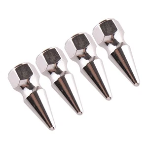 4x Chrome Spike Valve Cover Nut M6x1.0 Fit For Honda Civic Acura Integra RSX yw - Picture 1 of 4