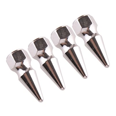 4x Chrome Spike Valve Cover Nut M6x1.0 Fit For Honda Civic Acura Integra RSX yw - Image 1 of 4