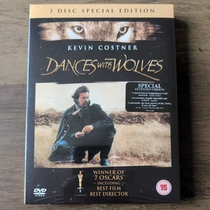 Dances With Wolves 3 Disc Special Edition DVD Box Set New Factory Sealed - Picture 1 of 4