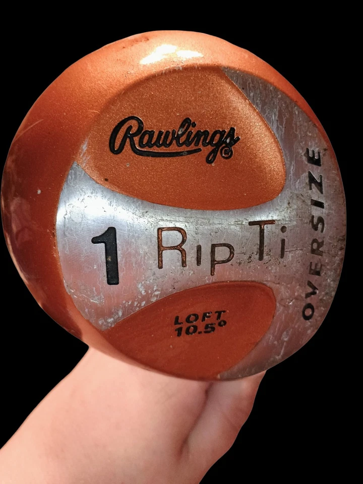 Rawlings Low Torque Graphic Driver Rip Ti Loft 10.5° Over Size Used - Image 1 of 4