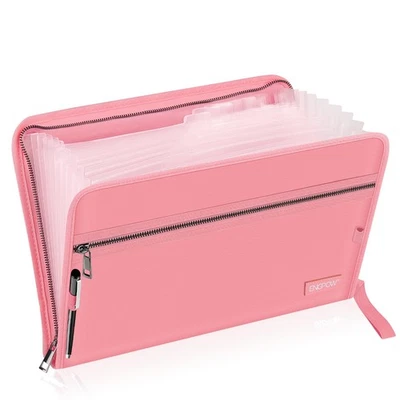 Accordion File Organizer,Fireproof 13 Pockets Expanding File Folder,Document ... - Image 1 of 4