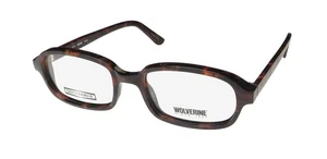 NEW WOLVERINE W032 EYEWEAR RECTANGULAR TORTOISE MENS PLASTIC TO 53-18-145 - Picture 1 of 8