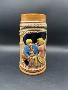 Vintage German Beer Stein ‘Eih Frohes Heis’ Collectible Tankard made in Japan 7" - Picture 1 of 3