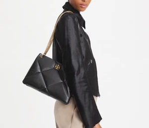 Tory Burch kleine Kira Diamond Quilt Schultertasche Orig 528 $ Neu mit Etikett - Bild 1 von 7