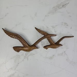 Vintage HOMCO Home Interiors Set Birds Seagulls Wall Hanging MCM - Picture 1 of 5