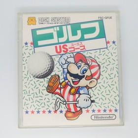 Famicom Disk system Golf US Course Nintendo