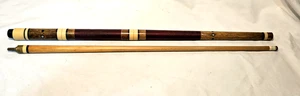 Vintage Pool Queue Stick, Gewinde umwickelter Griff 5 Stück 56 1/2" Holz 22 Unzen - Bild 1 von 20