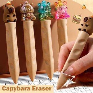 Correction Posture Pencil Rubber Capybara Pencil Eraser Students Stationery - Picture 1 of 6