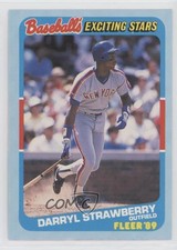 1989 Fleer Baseball's Exciting Stars Box Set Darryl Strawberry #40
