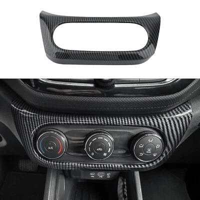 Отделка крышки переключателя панели управления воздухом из углеродного волокна ABS для Chevrolet Trailblazer - Изображение 1 из 4