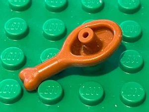 LEGO Dark Orange chicken Turkey Drumstick ref 42876 /Set 75326 30420 76401 76387 - Picture 1 of 1