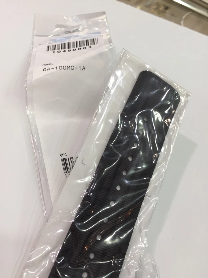 Casio Original Watch Band 10450803 Ga100mc Cloth Band