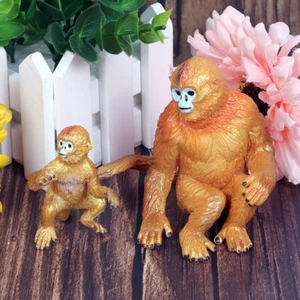 Snub-nosed Monkey Squirrel Monkey Langur Animal Figure Model Toy Collector Gift - Picture 1 of 19