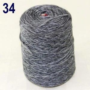 Sale New Multi Color 1Cone 500g Woolen Thick Yarn Hand Scarves Crochet Yarn 34 - Picture 1 of 12