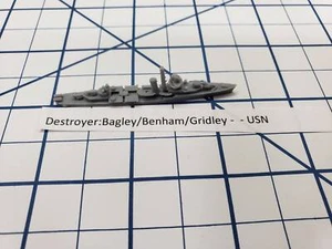 Destructor - Bagley/Benham/Gridley Class - USN - Wargaming - Eje y Aliados - Imagen 1 de 1