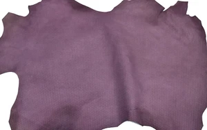 LEDER TIP 10186-LD, Lederreste, 1 Lederhaut, violett nappa, geprägt - Bild 1 von 1