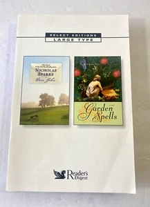 Lg Print Book 2008 Dear John, Nicholas Sparks & Garden Spells, Sarah Allen - Bild 1 von 3