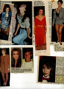 Alyssa Milano rare collection of 5 clippings 1986-1989; Archive of the Eightes - Picture 1 of 1
