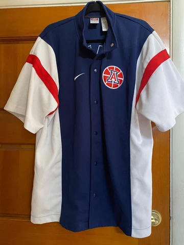 Nike Sport U Of A Wildcats Basketball Sideline Jacket SZ L Cover