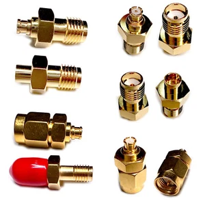 RF Adapter SMA Male to SMP Female Jack Plug Converter Connector - Picture 1 of 15