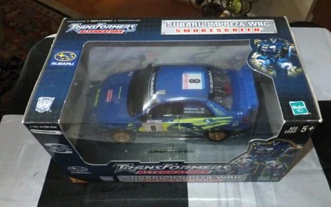 Hasbro Transformers Smokescreen Subaru Impreza WRC new sealed box Cover