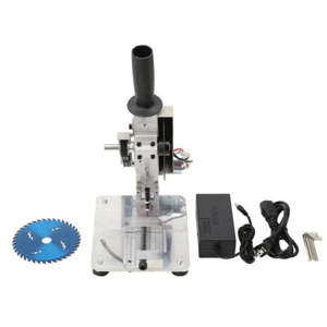 Sezionatrice portatile seghetto a tappo mini seghetto circolare da tavolo affettatrice 45 gradi 9000 giri/min - Foto 1 di 11