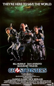 Ghostbusters POSTER "They're Here to Save the World" Rare Large - Bild 1 von 1