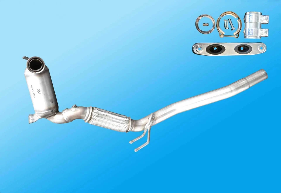 Filtro de partículas diésel EU4 DPF para VW Passat Jetta 2.0TDi 1.9TDi BLS BMP BMM 2005/03- - Imagen 1 de 1