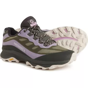 Merrell Moab Speed Damen Wanderschuhe (Größe 11) lila schwarz Flechten - Bild 1 von 6