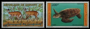 Djibouti 1992 - Mi-Nr. 574 & 575 ** - MNH - Animales salvajes - Imagen 1 de 1