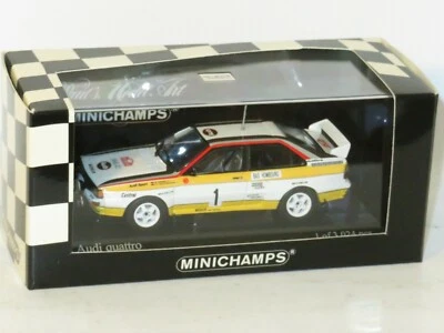1/43 Audi Quattro  Audi Sport  Winner Rally Monte Carlo 1984  #1 W.Rohrl - Image 1 of 4