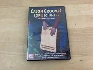 Alan Dworsky: Cajon Grooves for Beginners (DVD, 2012) Djembe New - Picture 1 of 2