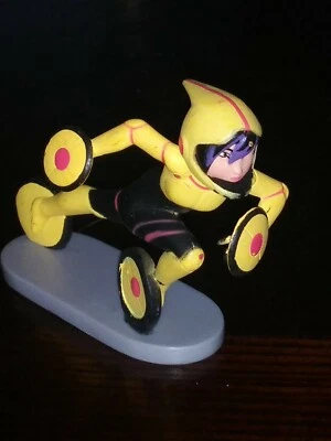 迪士尼 Go Go Tomago Big HERO 6 雕像公仔蛋糕玩具 PVC 玩具   — 第 1/2 张图片