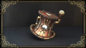 Steampunk Cappello Svasato Cosplay Mini Costume LARP Accessorio Retrò - VEDI VIDEO - Foto 1 di 7