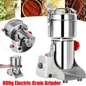 1800W Electric Grain Grinder Cereal Mill Flour Powder High Speed Machine 800g - Picture 1 of 19