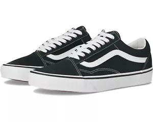 Vans Old Skool UNISEX SCHWARZ WEISS VN000D3HY28 WILDLEDER OBERMATERIAL KOSTENLOSER VERSAND - Bild 1 von 7