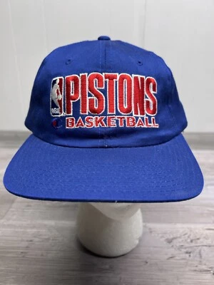 De colección Campeón Detroit Pistons Gorra Snapback NBA Ropa de Práctica Oficial Nuevo de Lote Antiguo Foto 1 de 4