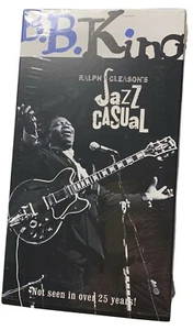 B.B. King Ralph Gleasons Jazz Casual VHS Tape New Sealed 1968 Performance Blues - Bild 1 von 2