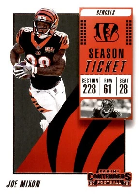 2018 Panini Contenders - Joe Mixon #80 - Image 1 of 2