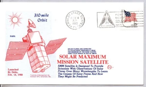 SOLAR MAXIMUM MISSION SATELLITE LAUNCHED BY DELTA ROCKET 2/14/1980 AT KSC - Picture 1 of 1