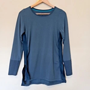 REI COOP Women's Teal Green Polyester Blend Women's Long Sleeve Hiking Top XS - Picture 1 of 3