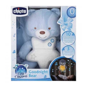 Chicco First Dreams Eletronic Lullaby Goodnight Bear in Blue Colour Theme - Picture 1 of 1