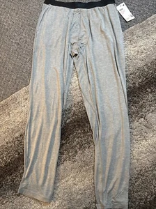 Saxx L Men's Sleepwalker Pants Ballpark Pouch Lounge Wear Gray Size Large L NEW - Picture 1 of 6