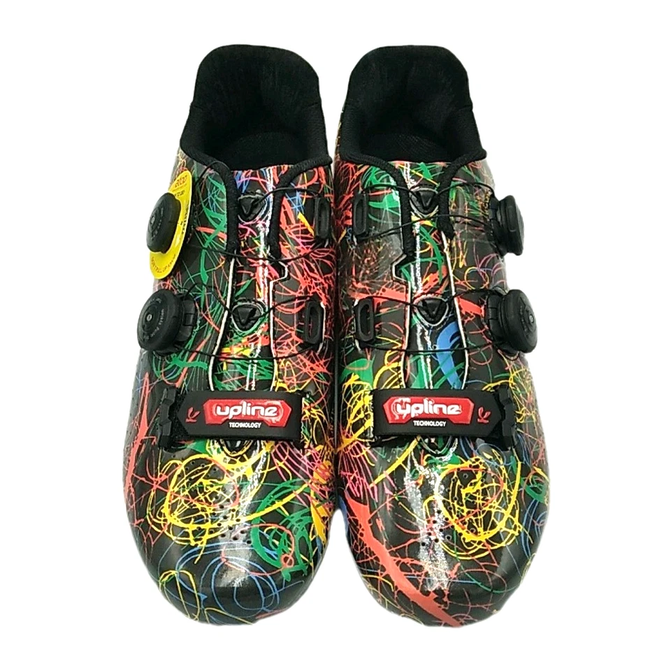 Upline Cycling Shoes Size 11.5 & 12 US 45 & 46 EU Carbon Outsole 3K Men Sport - Image 1 of 4
