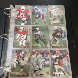 ๐ฅ1995 Fleer Metal Football Complete Card Set 200 +Platinum Set +43 Silver Cards - Picture 1 of 24