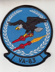 VFA-83 RAMPAGERS THROWBACK VA-83 COMMAND CHEST PATCH - Picture 1 of 1