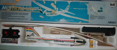 MISTRAL II GRANDE ALATO GIG NIKKO R/C RADIO CONTROL 1:14 AEREO RADIOCOMANDATO - Immagine 1 di 4